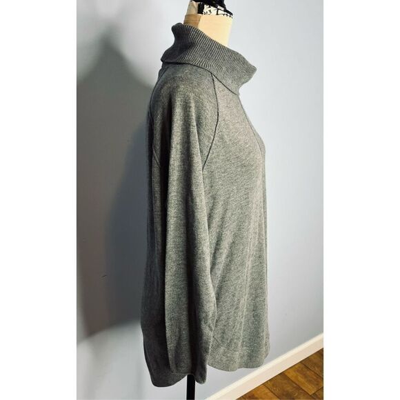 Caslon Women’s S Turtleneck LS Sweater Gray - Picture 4 of 10